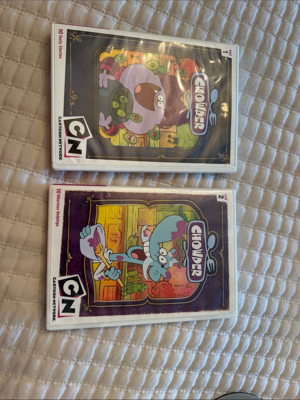 Cartoon Network Chowder Card Game Set - Purple & Teal Artwork